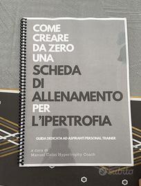 Guida su come creare una scheda di allenamento