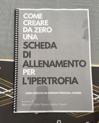 Guida su come creare una scheda di allenamento
