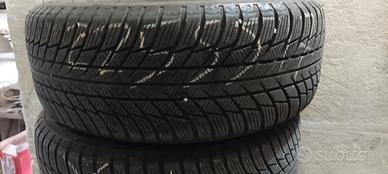 4 pneumatici gomme invernali m+s 225/55/17 Bridges