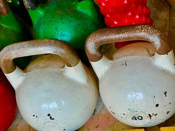 Kettlebell  40 kg coppia e 12/16