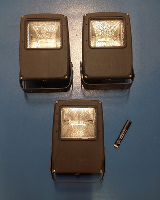 Fari proiettori 70w lampada a ioduri metallici