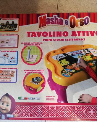 Tavolino Elettronico di Masha e Orso Lisciani