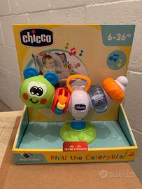 Gioco per seggiolone Chicco Phil il Bruco