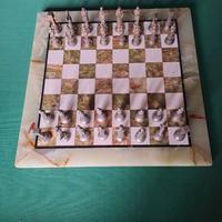 Scacchiera  in onice