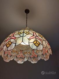 Lampadario madre perla