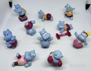 Collezione completa Ippopotami Kinder 1991
