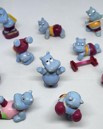 Collezione completa Ippopotami Kinder 1991