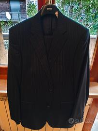 Completo Blu Navy Hugo Boss a righe