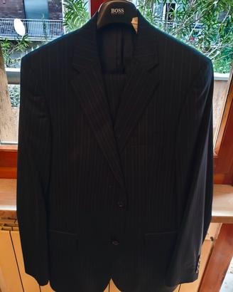 Completo Blu Navy Hugo Boss a righe