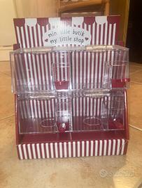 Espositore caramelle "My Little Shop" NUOVO