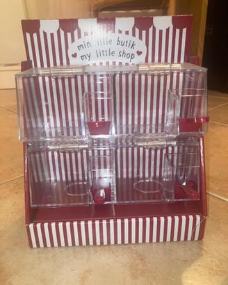 Espositore caramelle "My Little Shop" NUOVO
