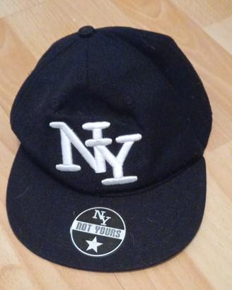 Cappello visiera piatta NY snapback