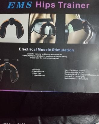 Elettro stimolatore x tutti i muscoli 