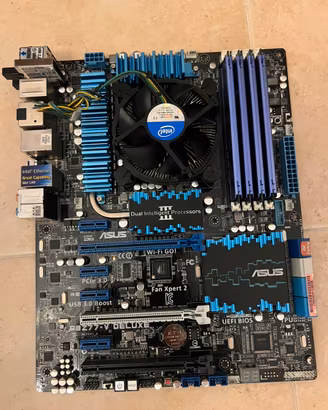 Scheda madre asus p8z77 deluxe