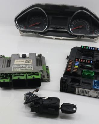 KIT CENTRALINA MOTORE PEUGEOT 208 Serie 0261S09797