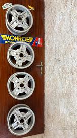 CERCHI CROMODORA  ABARTH 5Jx13. Attacco 4x114,3