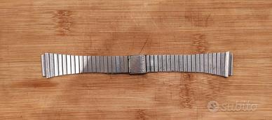 Cinturino acciaio Casio 19mm rilascio rapido