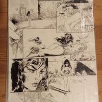 Tavola Originale fumetto Ramba N8 