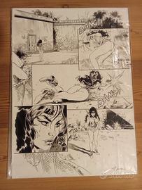 Tavola Originale fumetto Ramba N8 