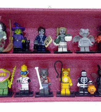 Lego minifigure serie 14 monster e orchi