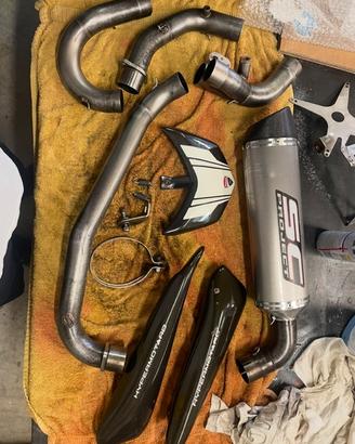 Scarico completo ScProject Hypermotard