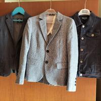 set 3 giacche bambino 8 anni Morato  Brums 