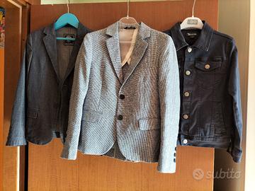 set 3 giacche bambino 8 anni Morato  Brums 