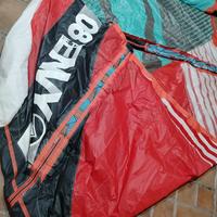 Kite 8 mt liquid force ENVY buono stato e barra