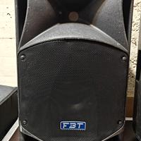Coppia di FBT ProMaxX 14A revisionate, audio TOP