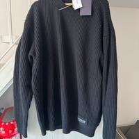 Maglione prada cashmere girocollo nero