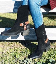 Texano Le Pure Camoscio Nero