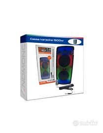Cassa karaoke 1500w