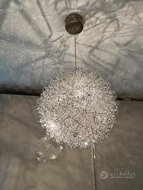 Lampadario  stile fil de fer