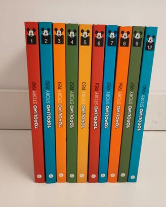 Lotto 10 Volumi "Topolino Story" (1949-1960)