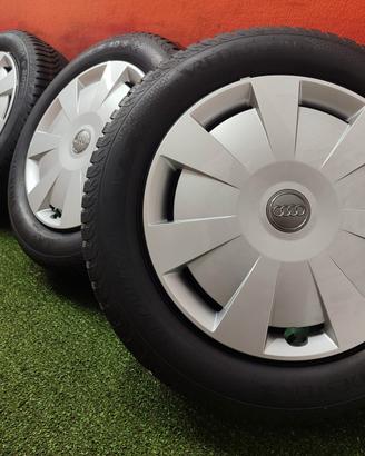 Cerchi Audi A3 Vw Golf Toura Caddy Gomme 205 55 16