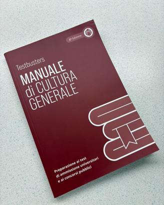 Manuale di cultura generale testbusters 2 edizione