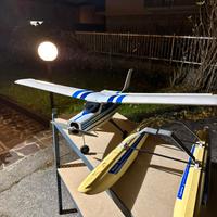 Aeromodello Cessna in Balsa+ galleggianti