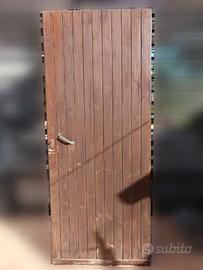 Porta e finestra in legno