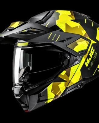 Casco Modulare HJC I80 ROKI GIALLO NERO