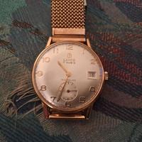 Orologio vintage Lanco placcato oro.