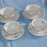 Servizio da tè per 4 ceramica Bavaria