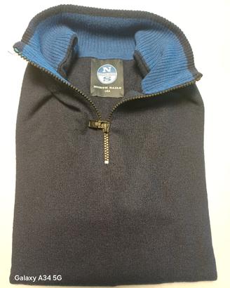 Golf North Sails blu scuro taglia L