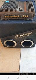 Sub woofer + amplificatore pioneer 