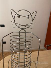 Porta CD a forma di gatto