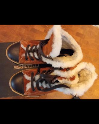 CONVERS con pelliccia 