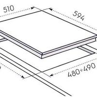 Piano Cottura 4 Fuochi Electrolux 60cm