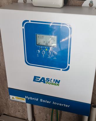 Inverter ibrido 3200w + accumulo 1200w Agm