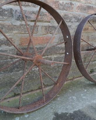 Due ruote in ferro