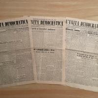 Giornali L’unità Democratica CLN Modena