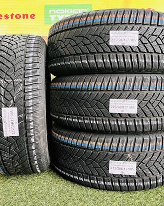 X4: Invernali 225/50R17 98V-GOODYEAR- al 80% e 90%